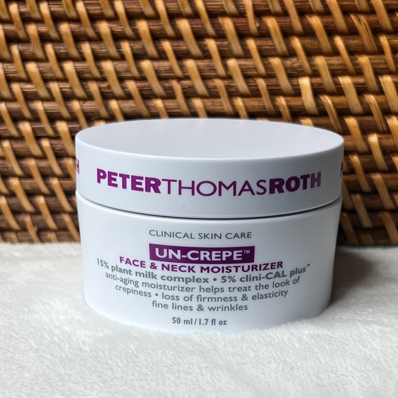Peter Thomas Roth Un-Crepe Face & Neck Moisturizer - White and Purple (1.7 oz.)